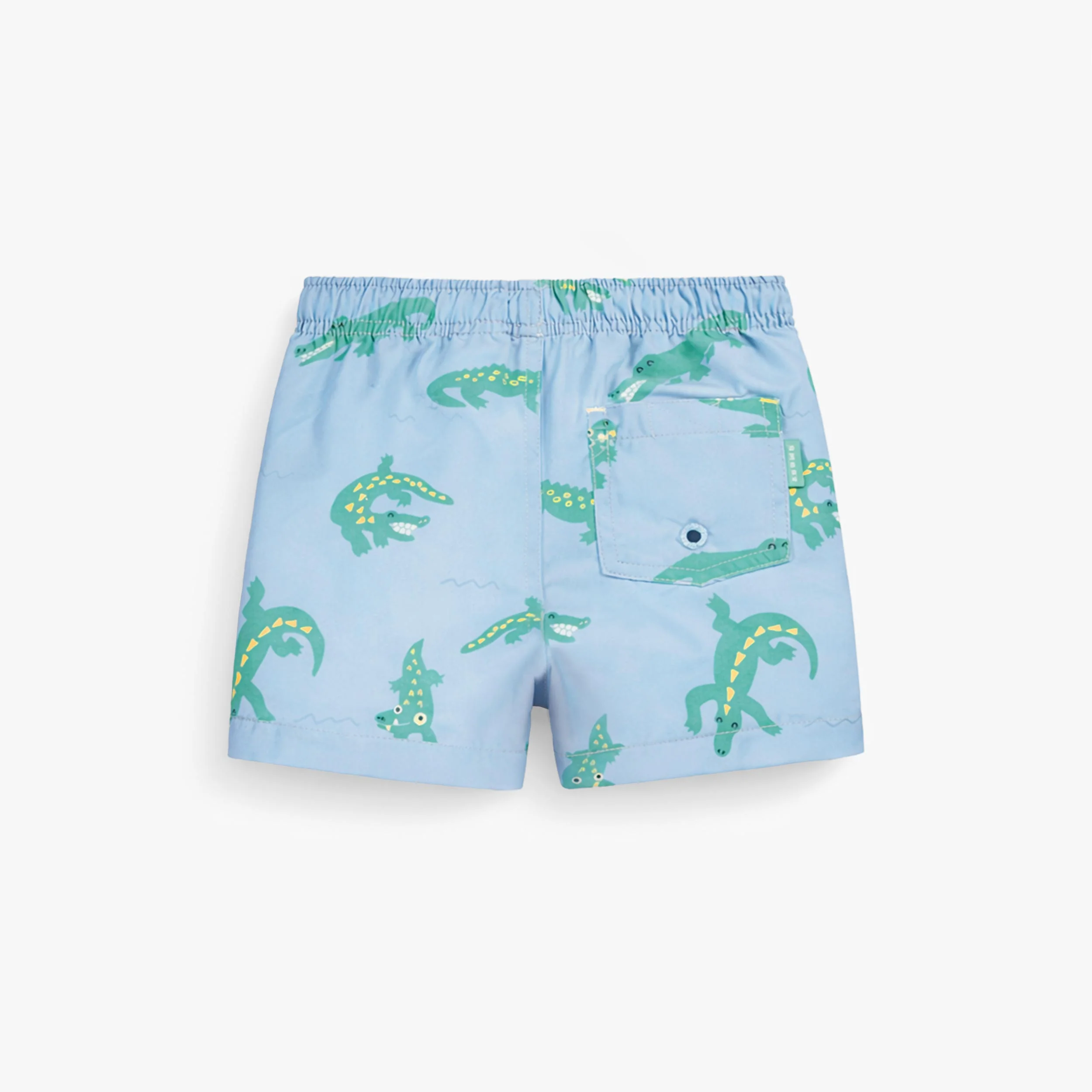 Bermuda de bain bleu à motifs de crocodiles, bébé - Image 4