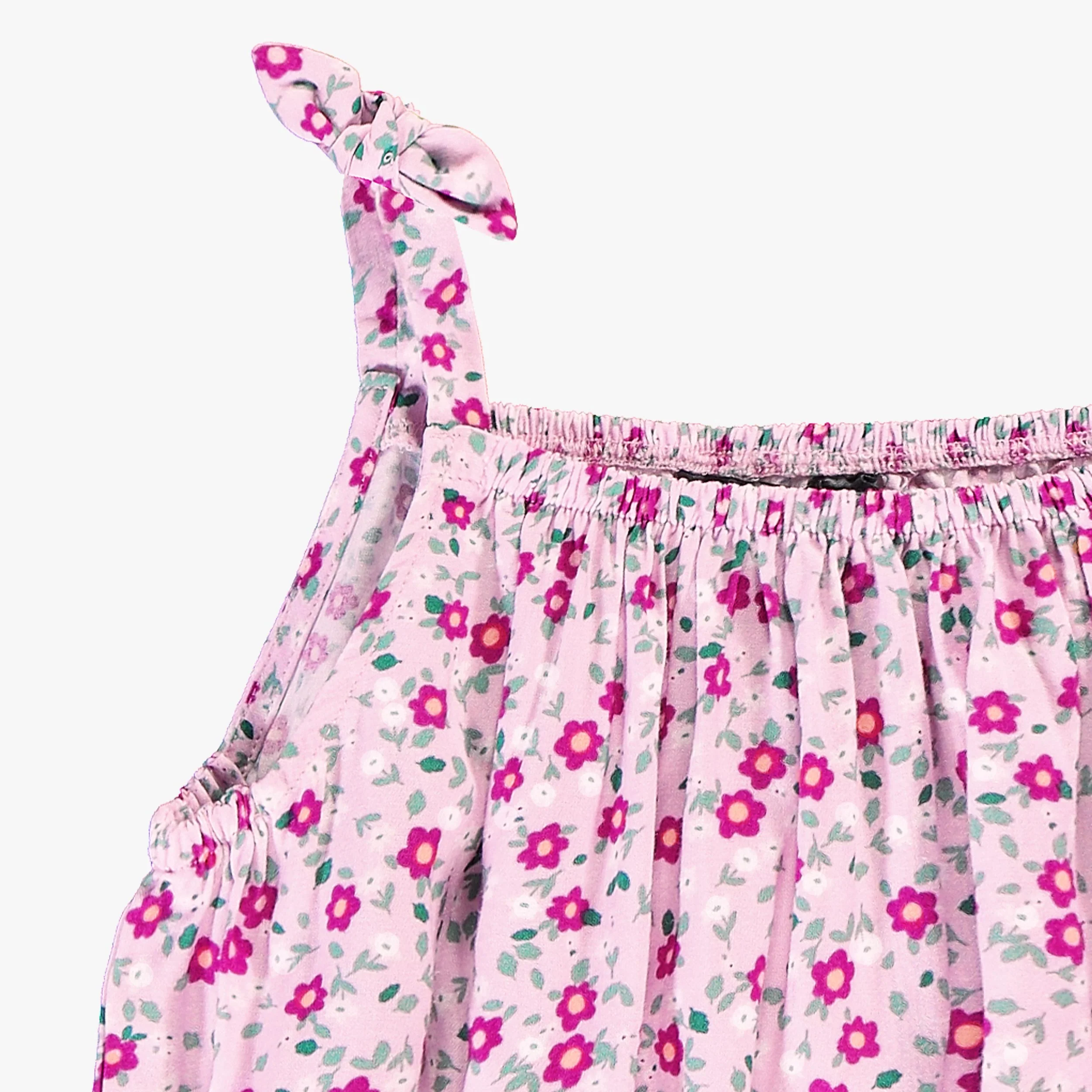 Camisole lilas à motif floral, enfant - Image 4