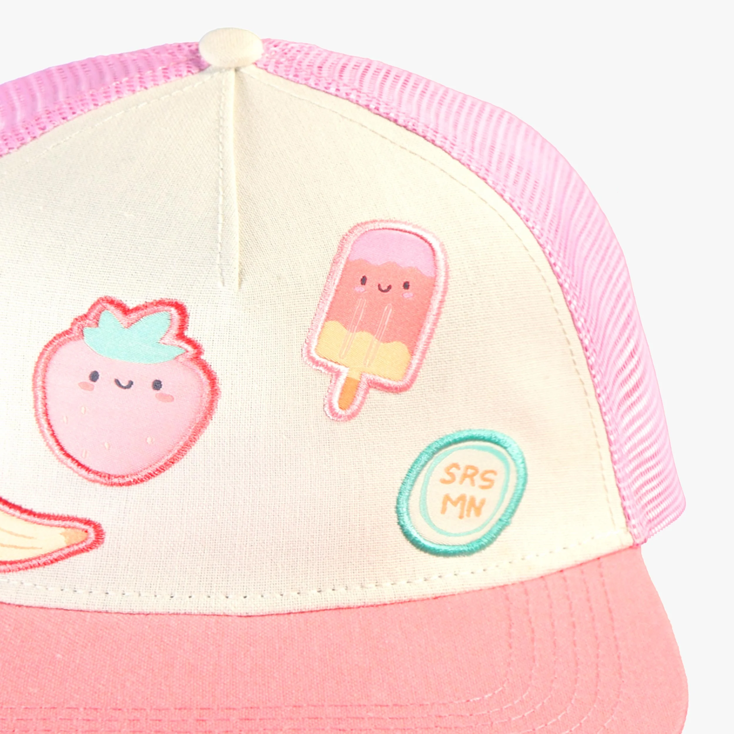 Casquette blocs de couleurs avec écussons, enfant - Image 2
