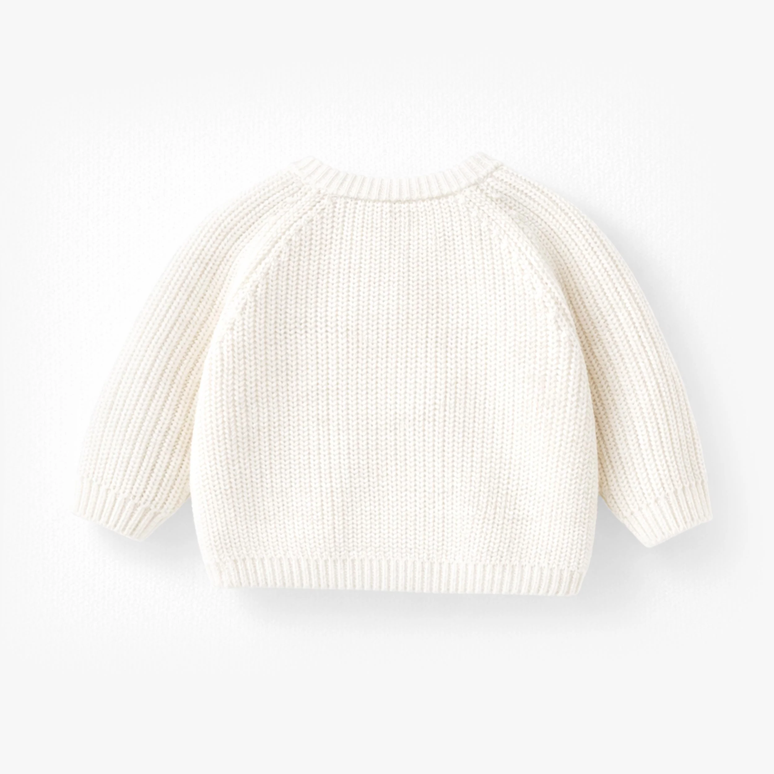 Chandail crème en tricot avec arrosoir, naissance - Image 3