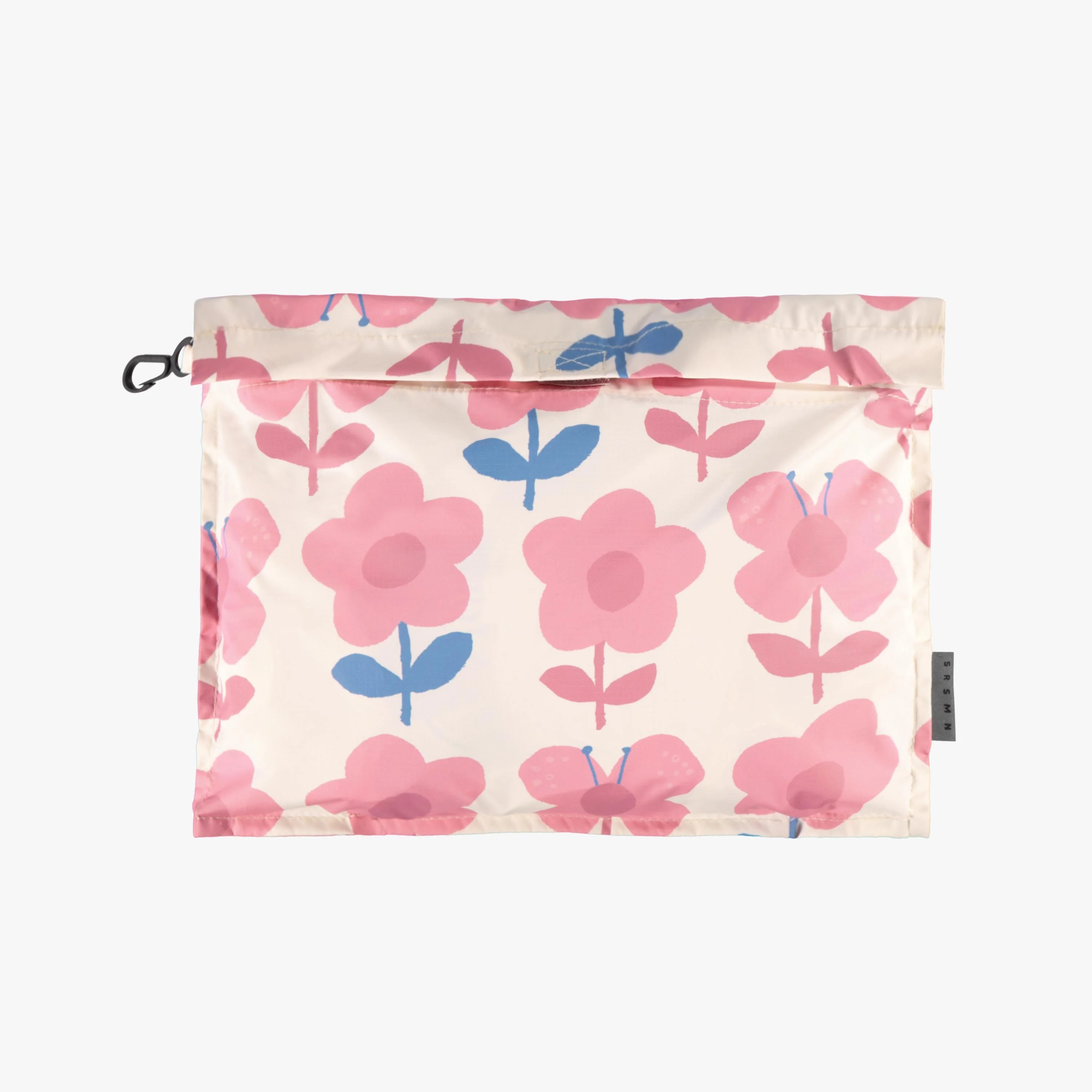 Manteau coupe-vent crème à motif floral, enfant - Image 5