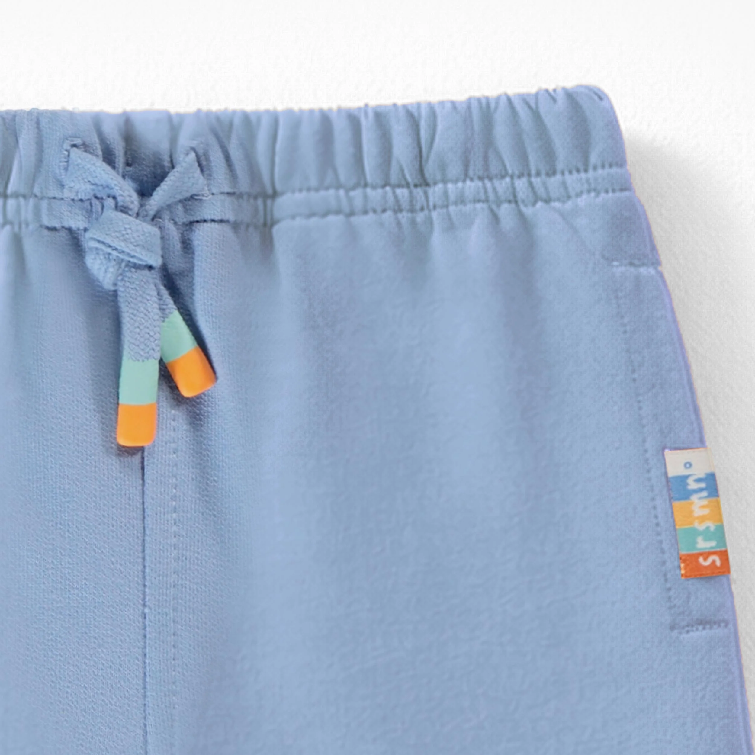 Pantalon bleu style jogger, bébé - Image 4