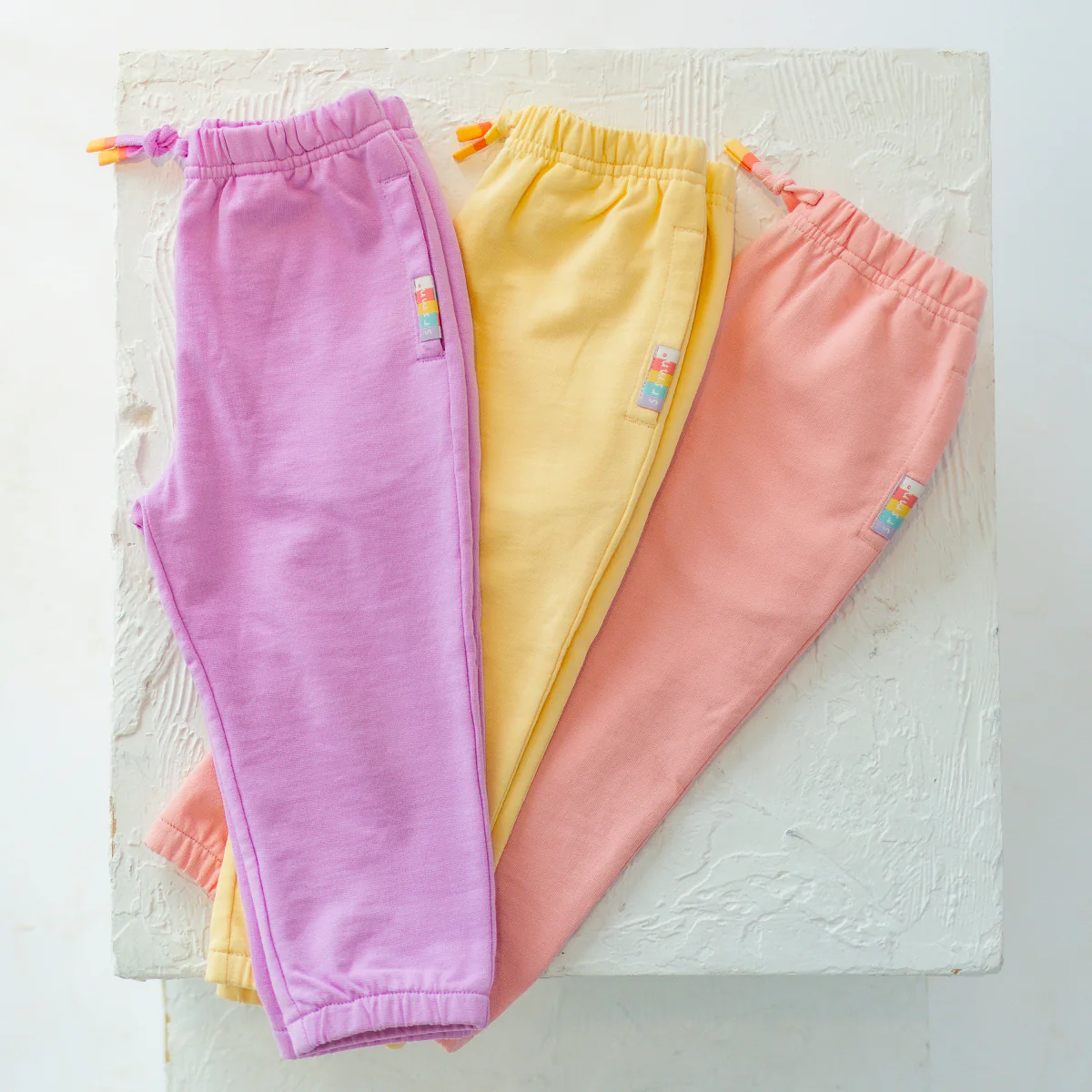 Pantalon mauve style jogger, bébé - Image 3