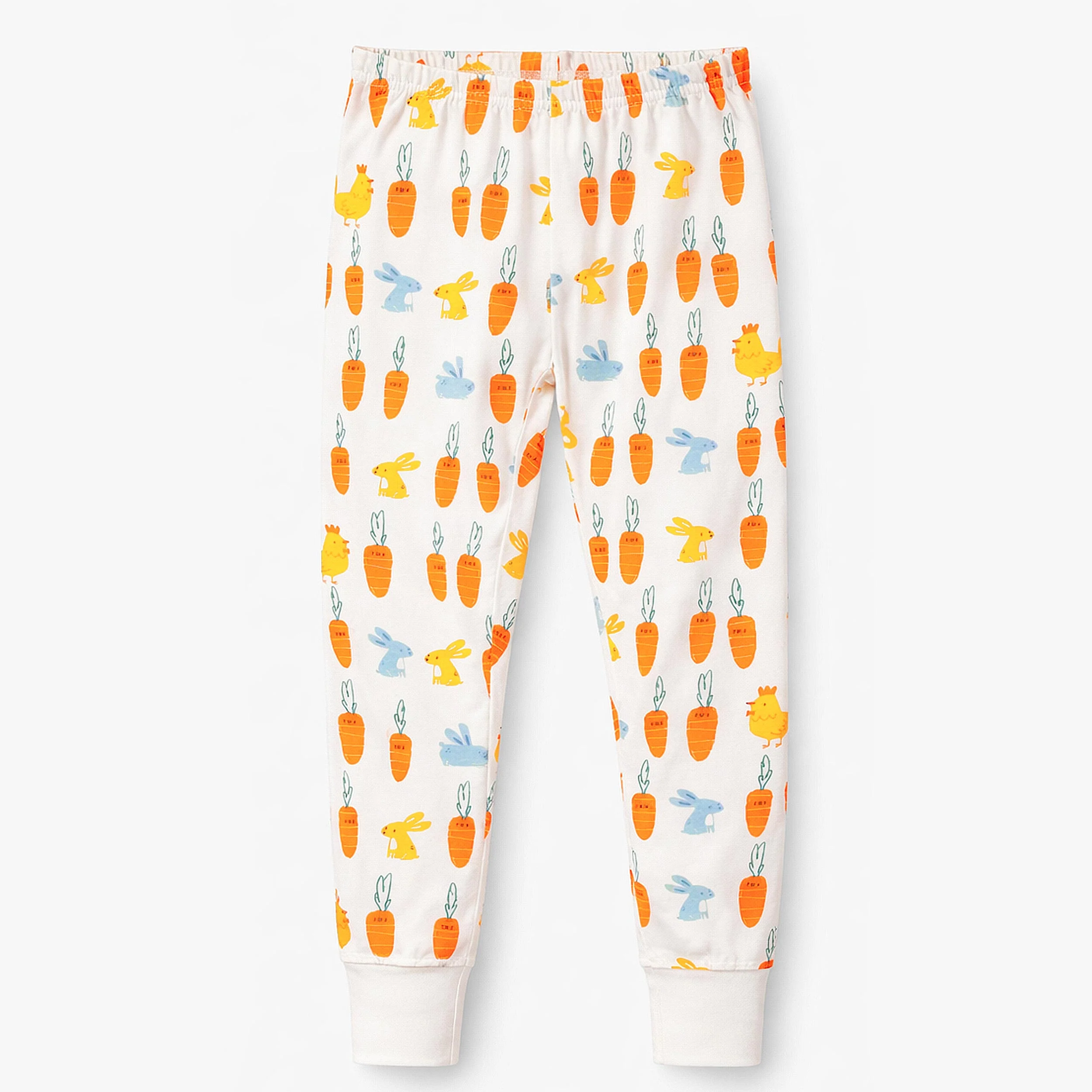 Pyjama deux pièces blanc à motifs de Pâques, enfant - Image 7