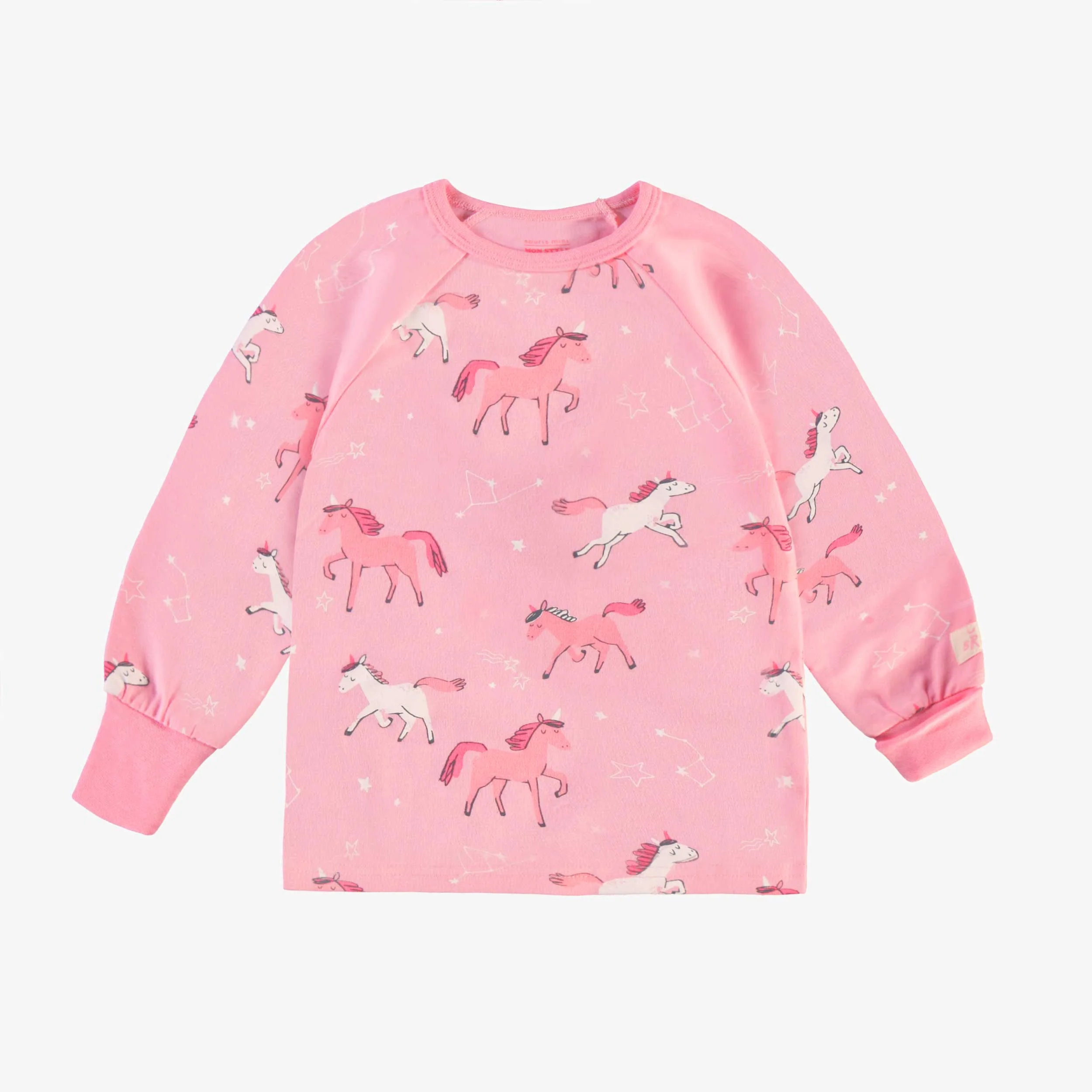 Pyjama deux pièces rose à motifs de licornes, bébé - Image 7