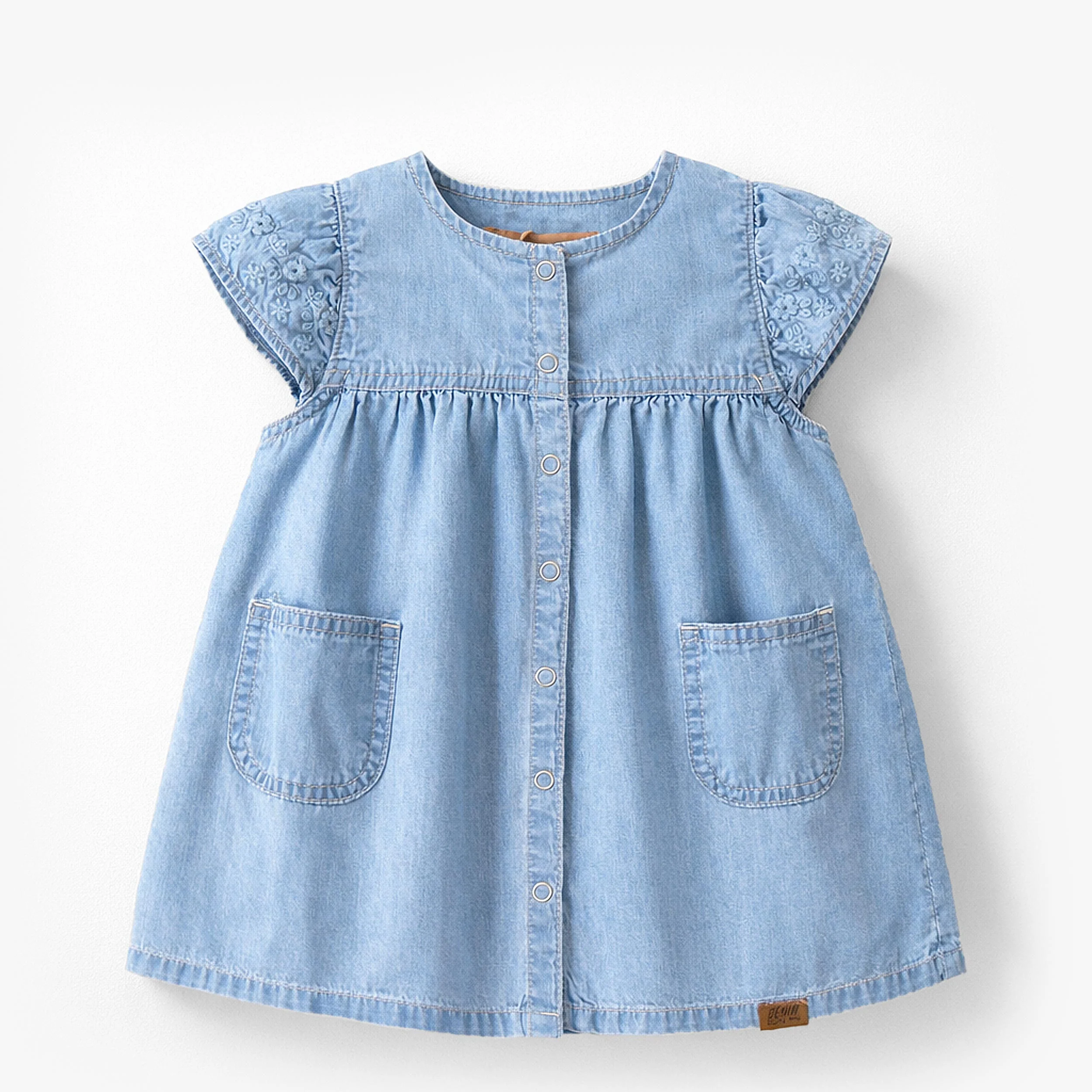 Robe en denim léger, bébé