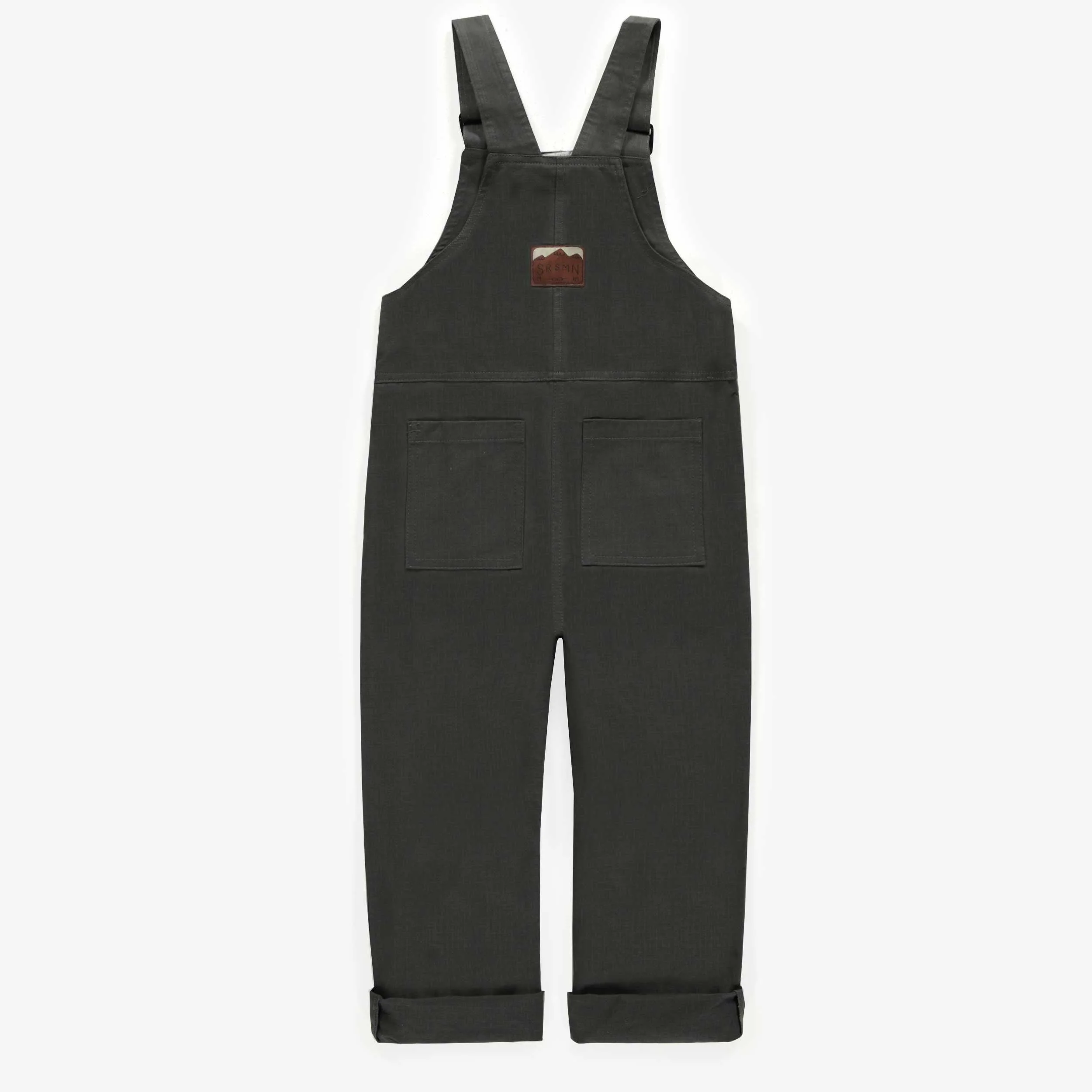 Salopette ample charcoal en coton, enfant - Image 2