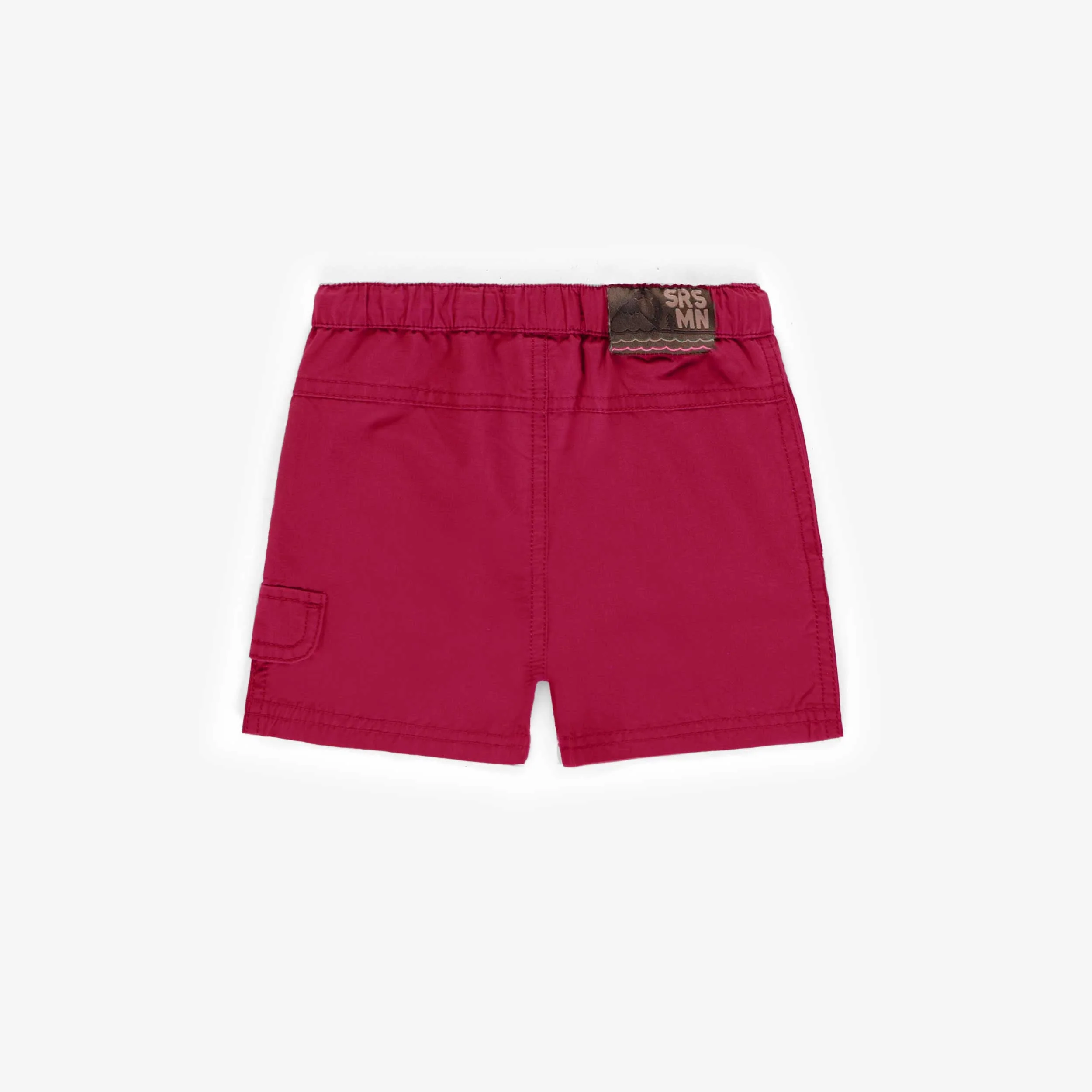 Short rose en toile, bébé - Image 4