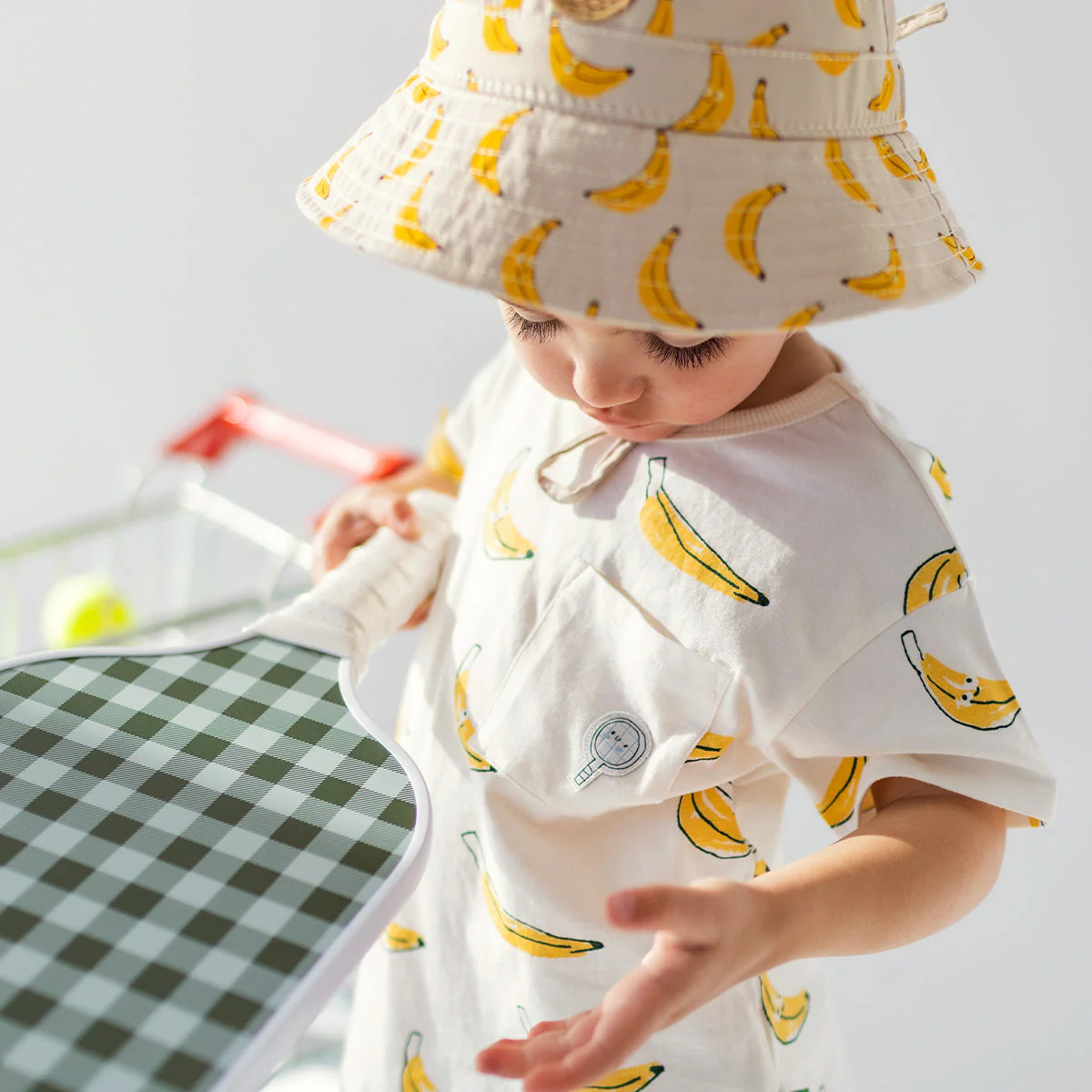 T-shirt crème à motifs de bananes, bébé - Image 4
